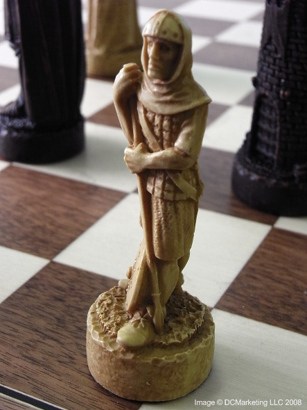 Battle of Bannockburn Plain Theme Chess Set